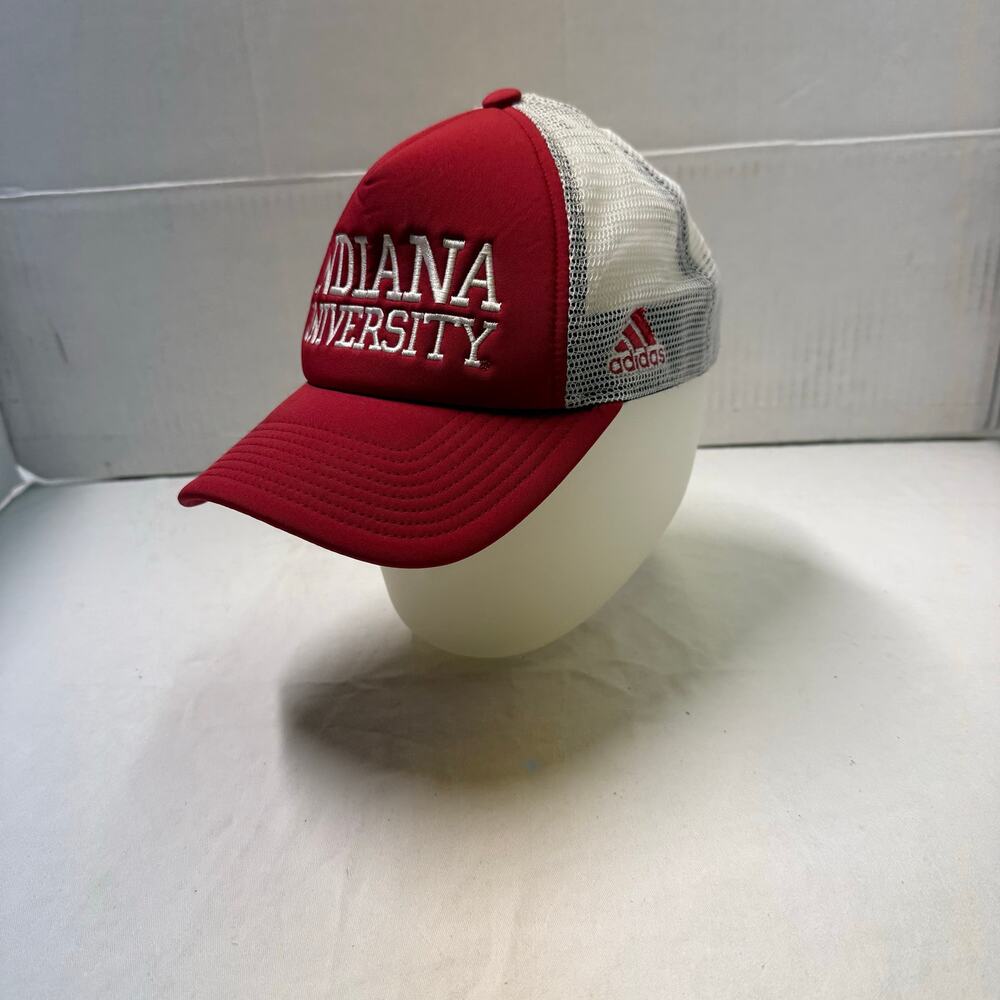 Indiana University Adidas trucker hat Frame Foam Mesh Back one size